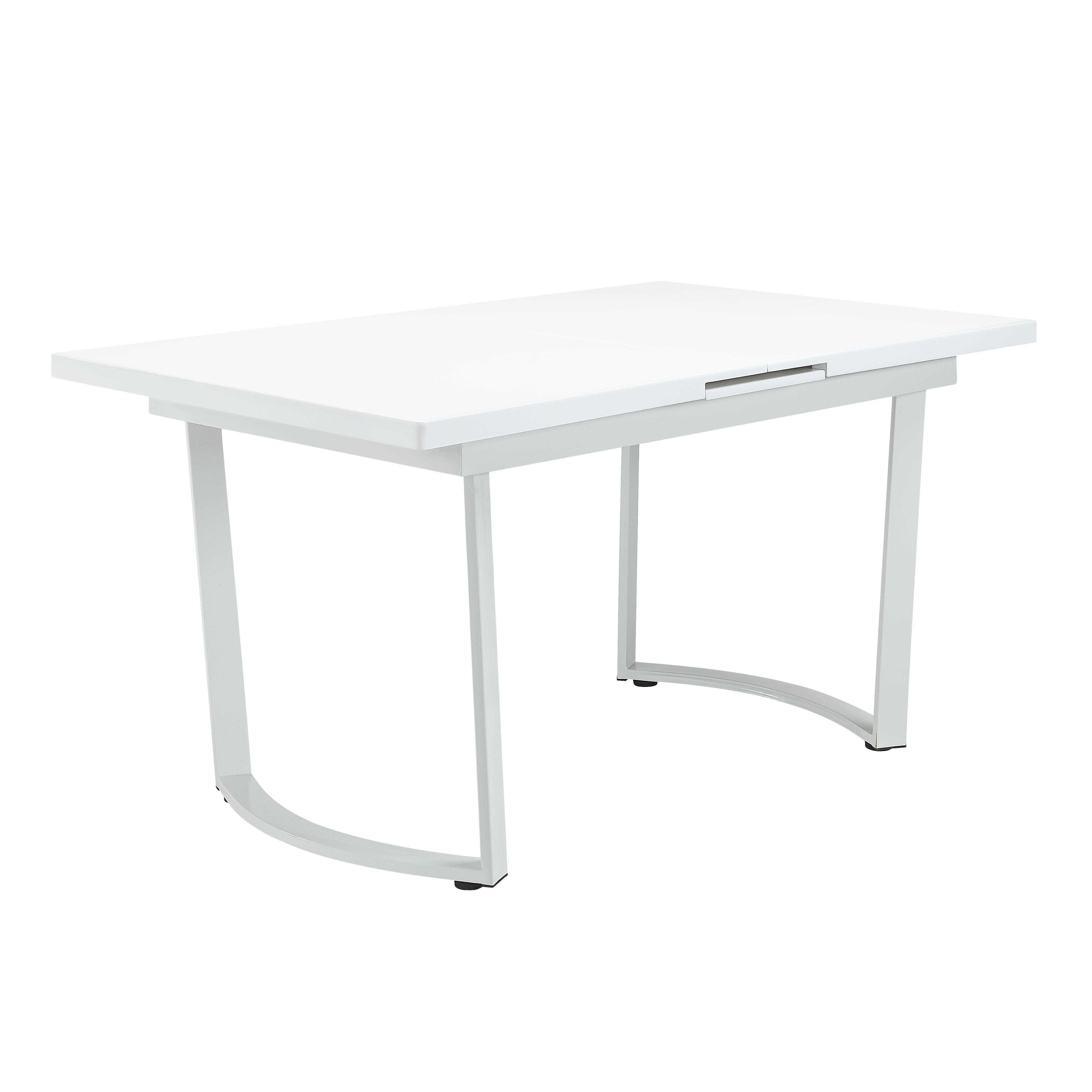 ACME - Palton - Dining Table - High Gloss White Finish - 5th Avenue Furniture