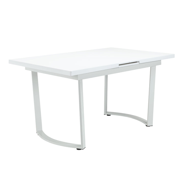 ACME - Palton - Dining Table - High Gloss White Finish - 5th Avenue Furniture