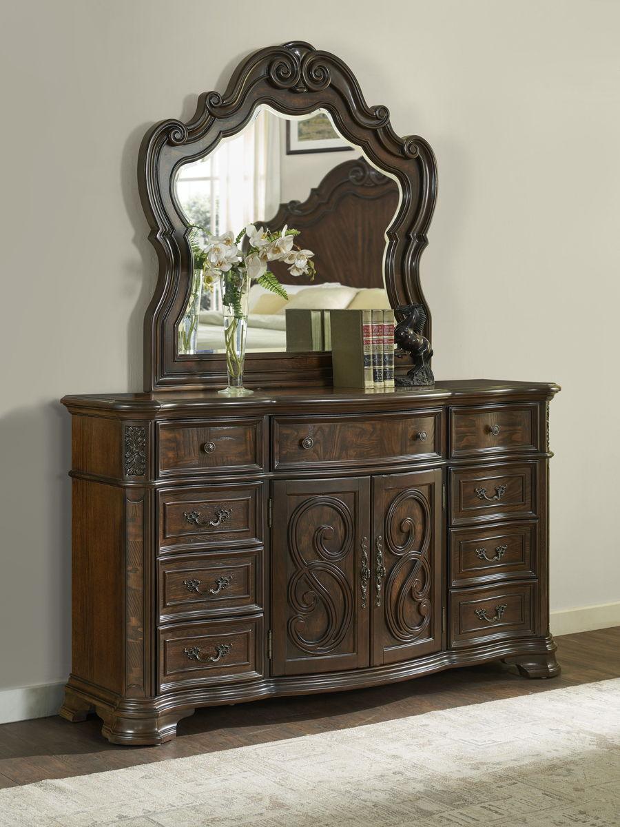 Steve Silver Furniture - Royale - Dresser - Brown - 5th Avenue Furniture