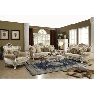 ACME - Bently - Sofa - Fabric & Champagne - 5th Avenue Furniture