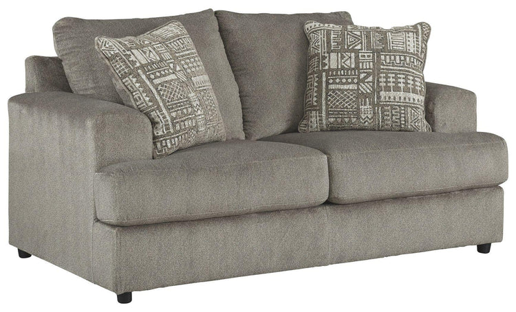 Ashley Furniture - Soletren - Stationary Loveseat - 5th Avenue Furniture