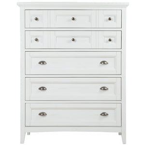 Magnussen Furniture - Heron Cove - Drawer Chest - Chalk White - 5th Avenue Furniture