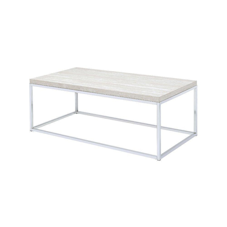 ACME - Snyder - Coffee Table - Chrome - 5th Avenue Furniture