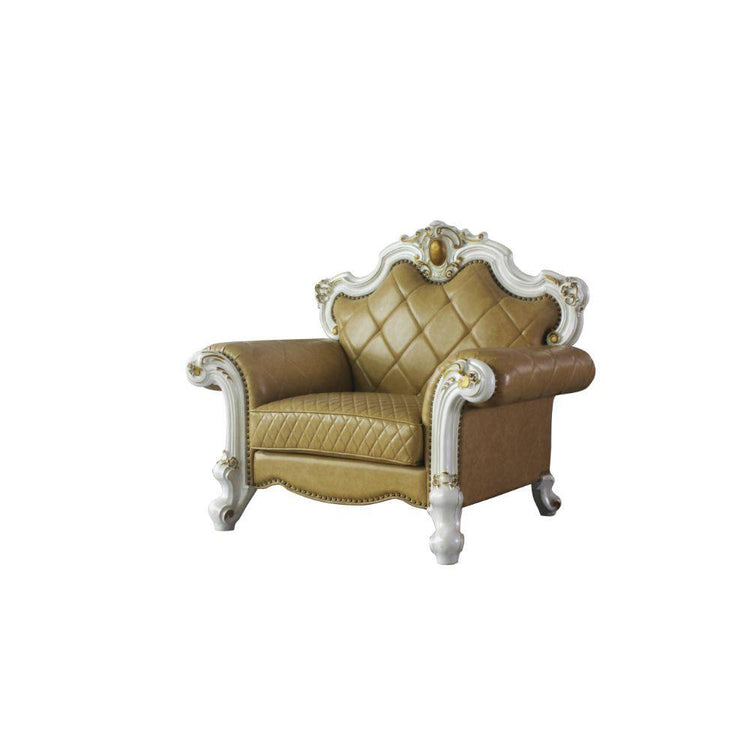 ACME - Picardy - Chair w/1 Pillow - 5th Avenue Furniture