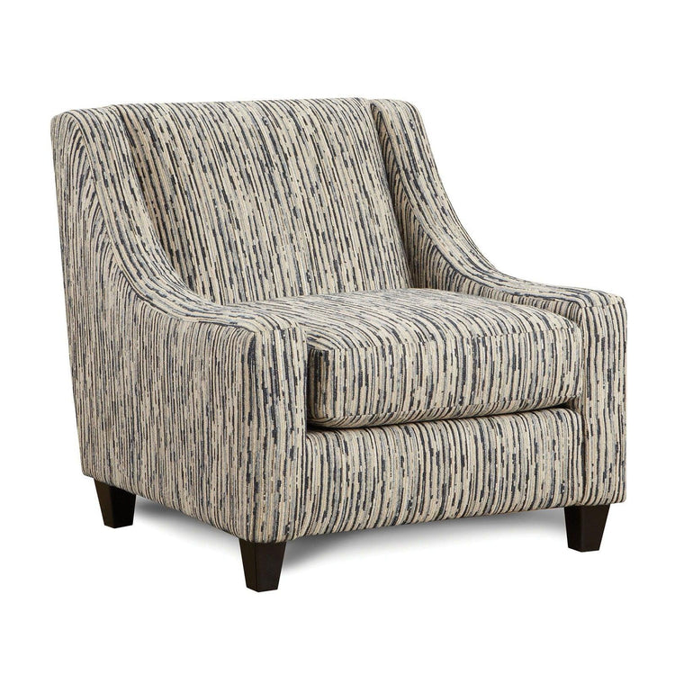 Furniture of America - Eastleigh - Accent Chair - Stripe Multi - 5th Avenue Furniture