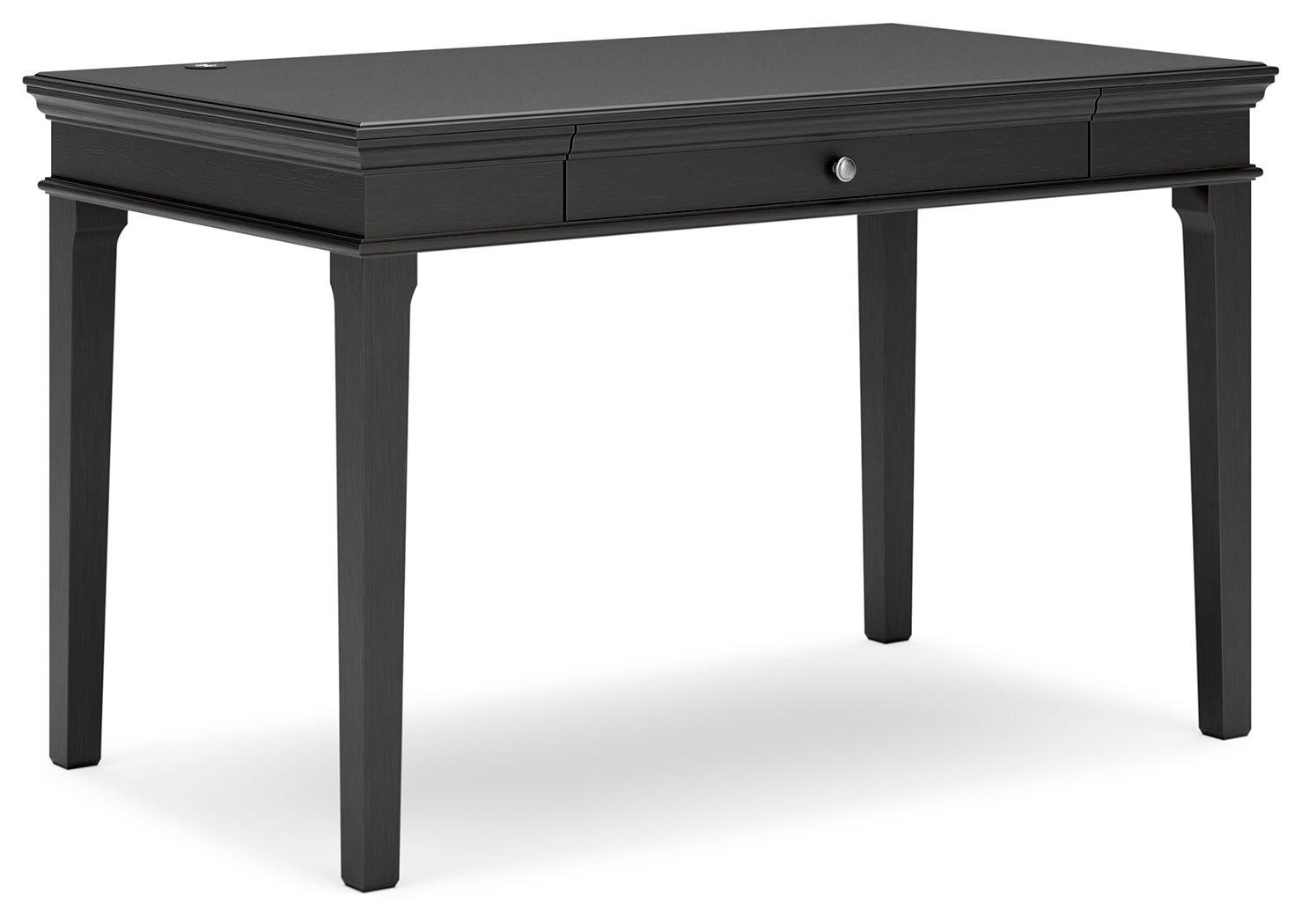 Signature Design by Ashley® - Beckincreek - Black - Home Office Small Leg Desk - 5th Avenue Furniture