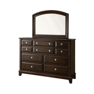 Furniture of America - Litchville - Mirror - Brown Cherry - 5th Avenue Furniture