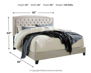 Ashley Furniture - Jerary - Arched Upholstered Bed - 5th Avenue Furniture