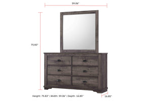 Crown Mark - Coralee - Dresser - 5th Avenue Furniture