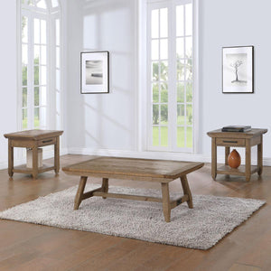 Steve Silver Furniture - Riverdale - 3 Piece Table Set - Brown - 5th Avenue Furniture