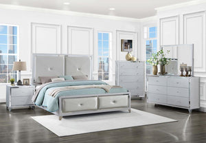 Coaster Fine Furniture - Larue - Rectangular Dresser Mirror - Silver - 5th Avenue Furniture