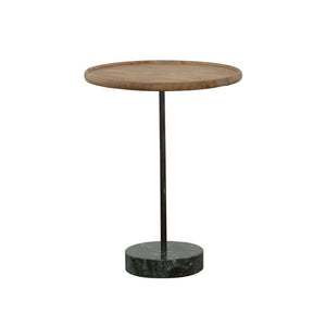 CoasterElevations - Ginevra - Round Marble Base Accent Table - 5th Avenue Furniture