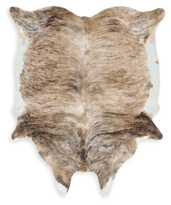 Signature Design by Ashley® - Sportsmen - Brown - Medium Rug - 5th Avenue Furniture