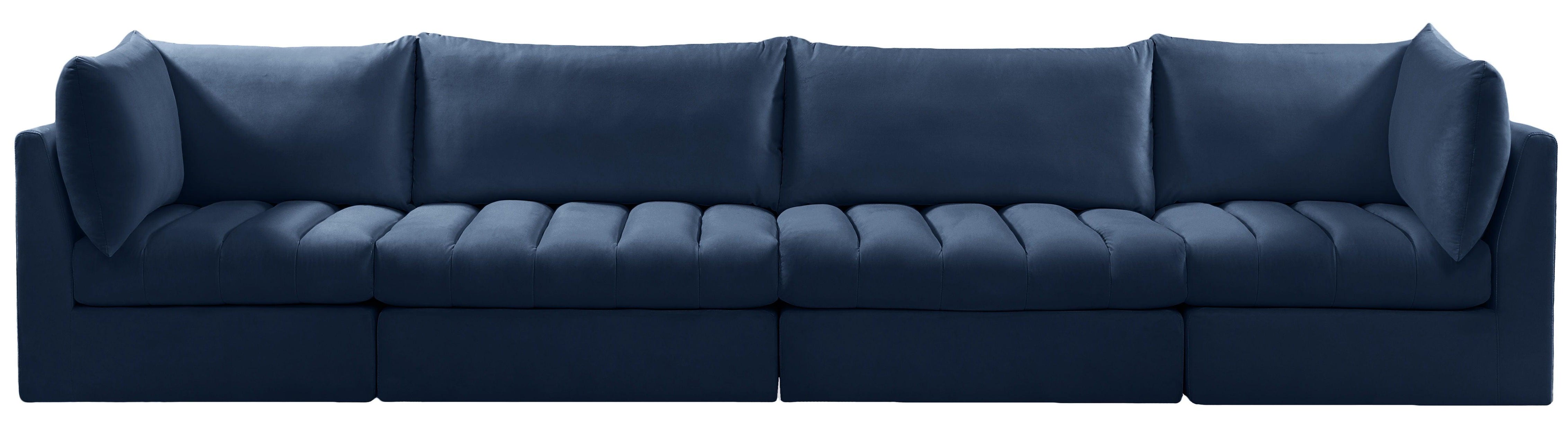 Meridian Furniture - Jacob - Modular 4 Seat Sofa - 5th Avenue Furniture