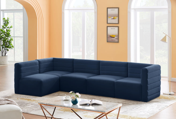 Meridian Furniture - Quincy - Modular Sectional - 5th Avenue Furniture