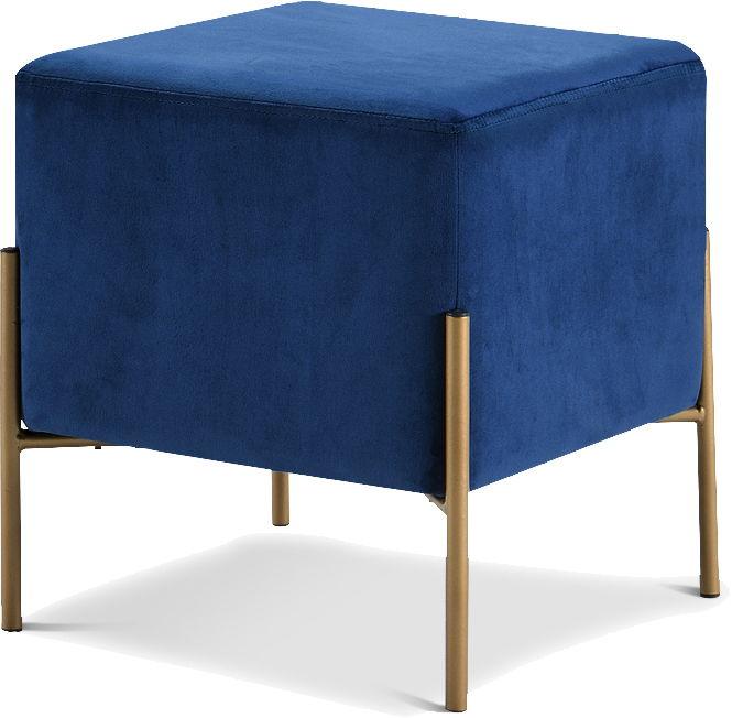 Meridian Furniture - Isla - Stool Ottoman - 5th Avenue Furniture