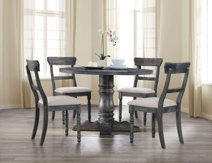 ACME - Leventis - Dining Table - Weathered Gray - 5th Avenue Furniture