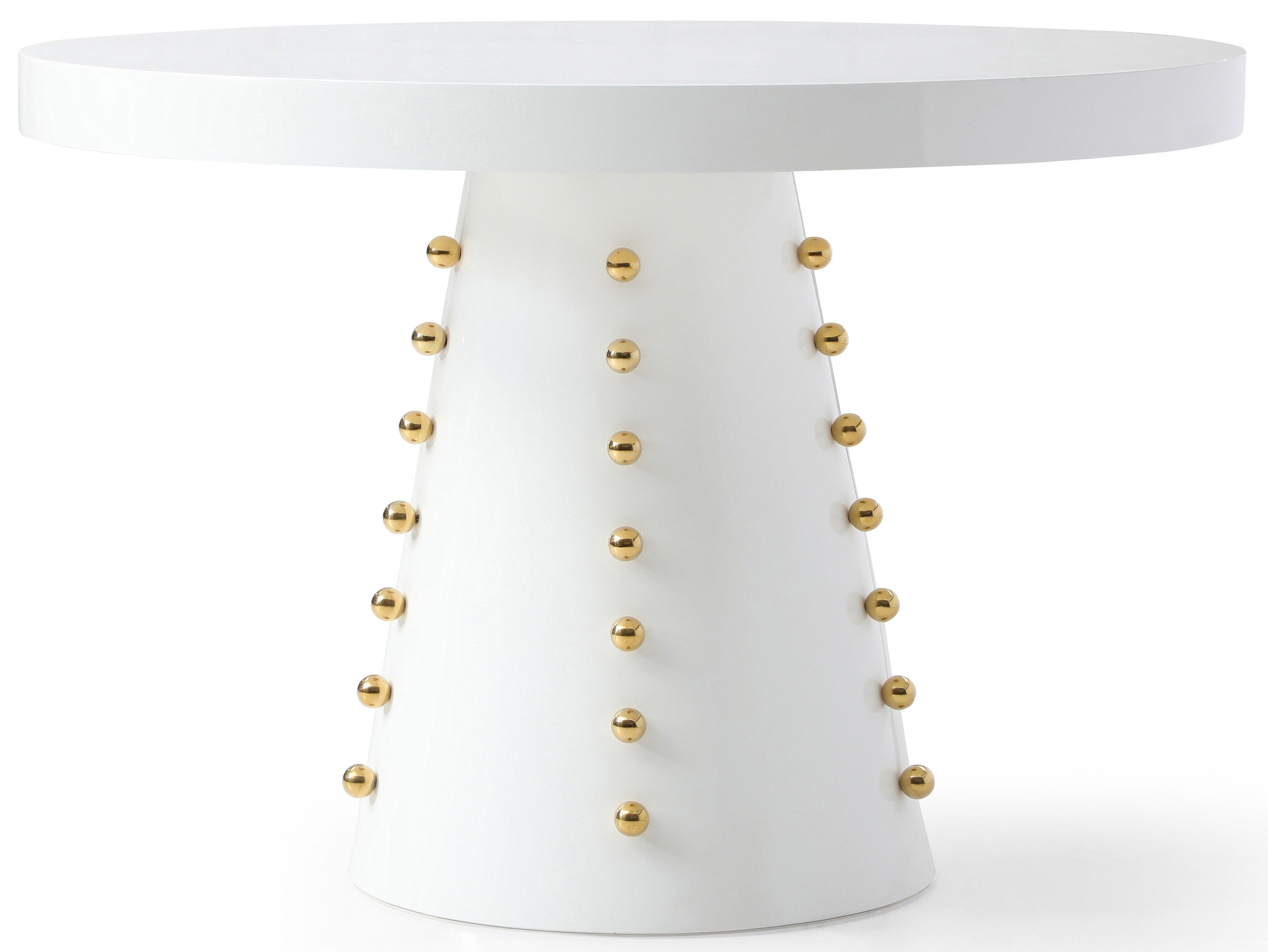 Meridian Furniture - Scarpa - Dining Table - White - 5th Avenue Furniture