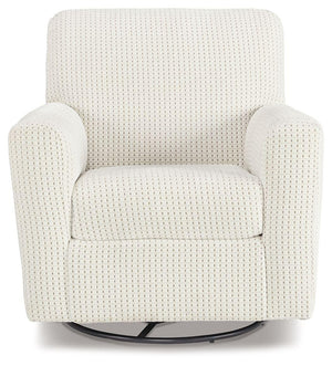 Ashley Furniture - Herstow - Swivel Glider Accent Chair - 5th Avenue Furniture