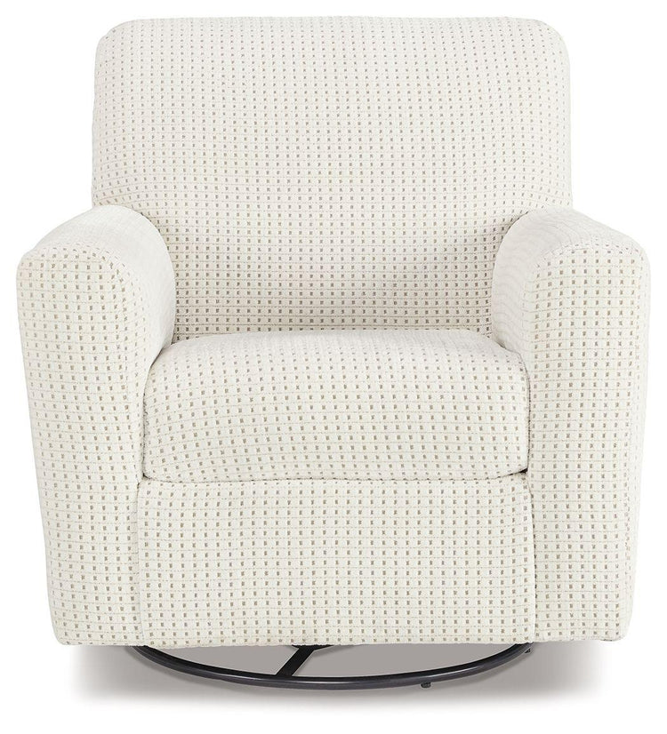 Ashley Furniture - Herstow - Swivel Glider Accent Chair - 5th Avenue Furniture