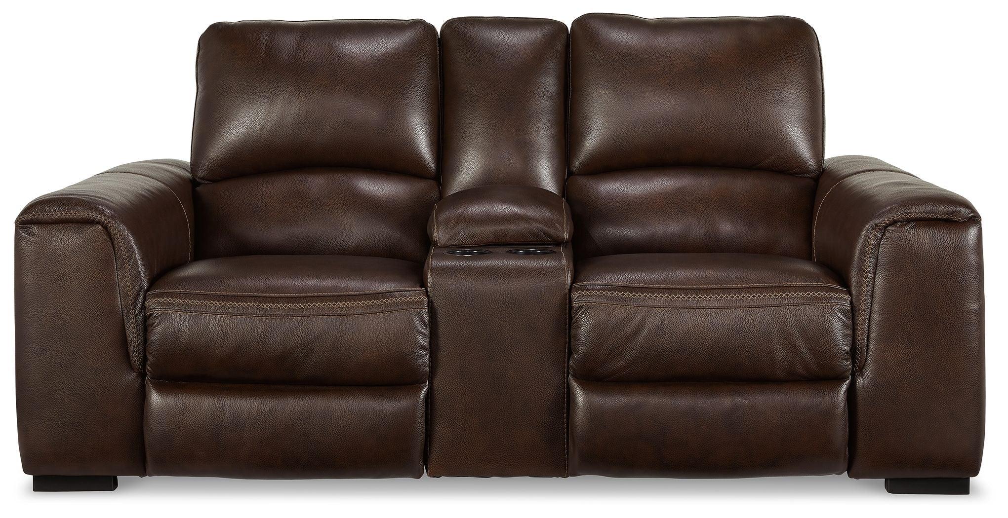 Signature Design by Ashley® - Alessandro - Power Reclining Loveseat - 5th Avenue Furniture