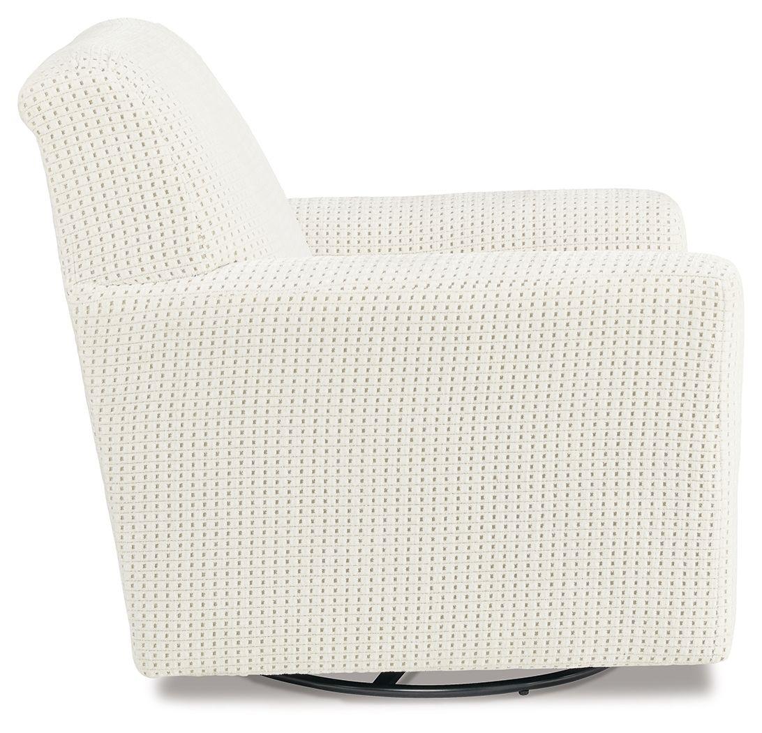 Ashley Furniture - Herstow - Swivel Glider Accent Chair - 5th Avenue Furniture