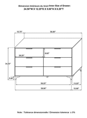 CoasterEveryday - Kendall - Dresser - 5th Avenue Furniture