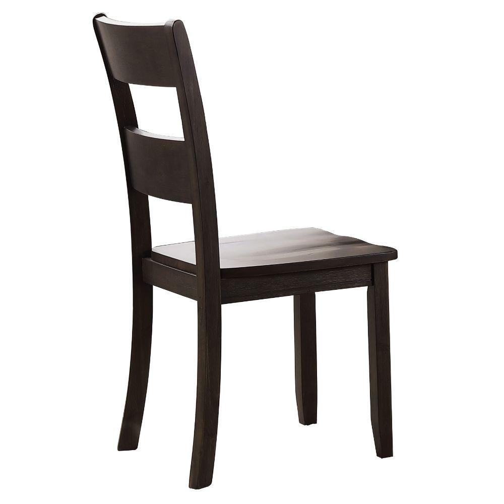 ACME - Haddie - Side Chair (Set of 2) - Distressed Walnut - 5th Avenue Furniture