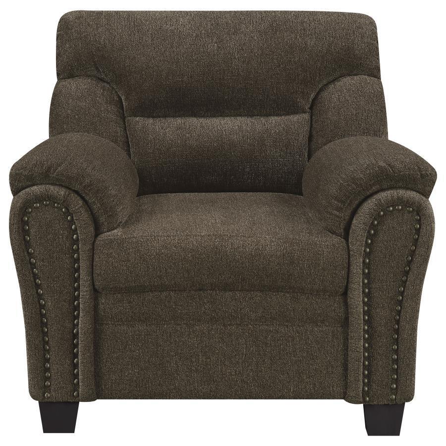 CoasterEveryday - Clemintine - Upholstered Chair with Nailhead Trim - 5th Avenue Furniture