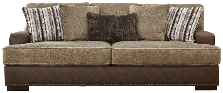 Signature Design by Ashley® - Alesbury - Chocolate - Sofa - 5th Avenue Furniture