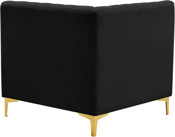 Meridian Furniture - Alina - Corner Chair - 5th Avenue Furniture