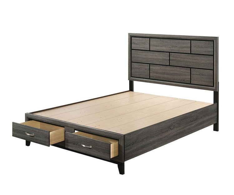 ACME - Valdemar - Bed w/Storage - 5th Avenue Furniture