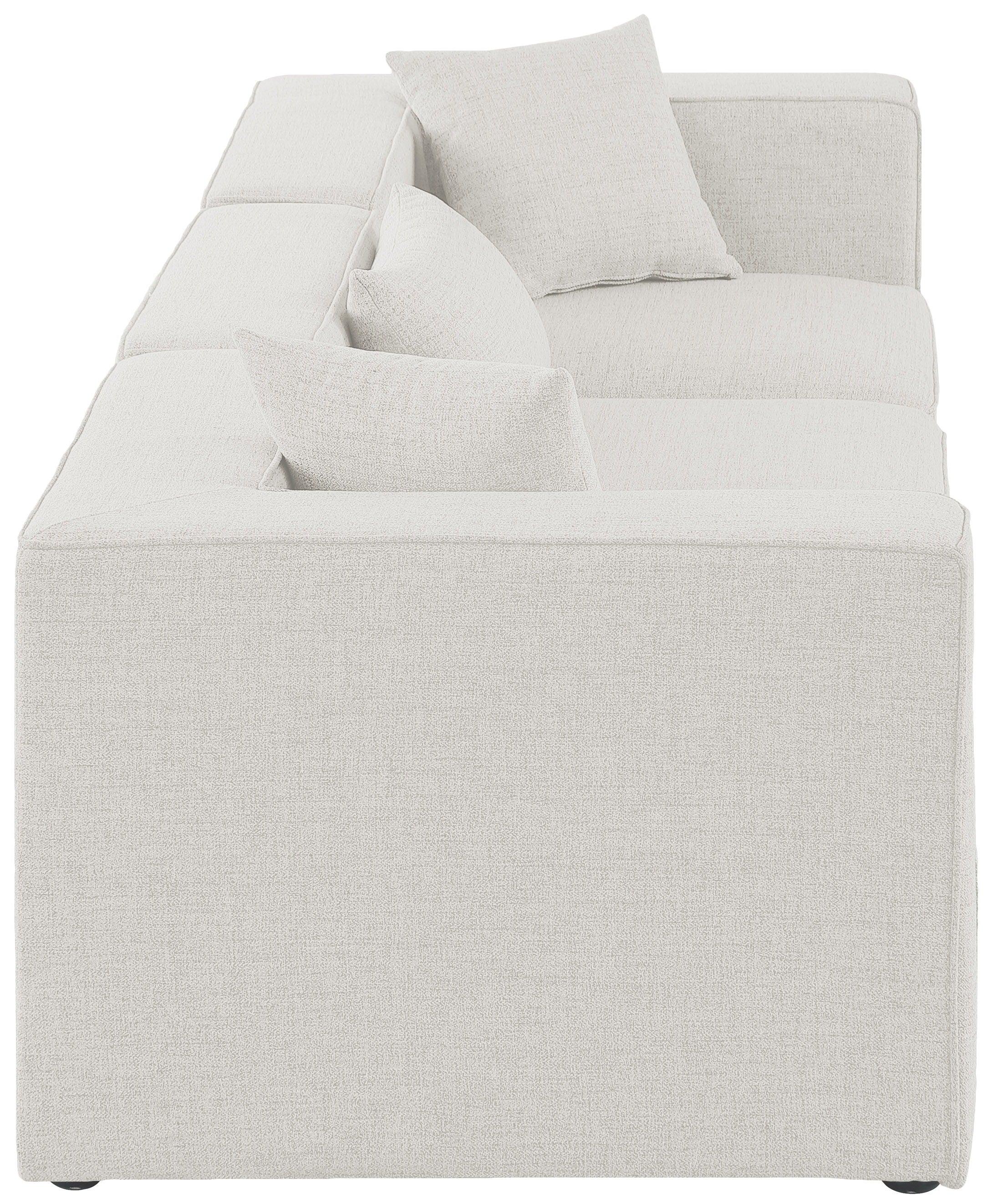 Meridian Furniture - Cube - Modular Sofa 3 Seats - 5th Avenue Furniture