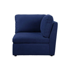 ACME - Crosby - Wedge - Blue Fabric - 5th Avenue Furniture