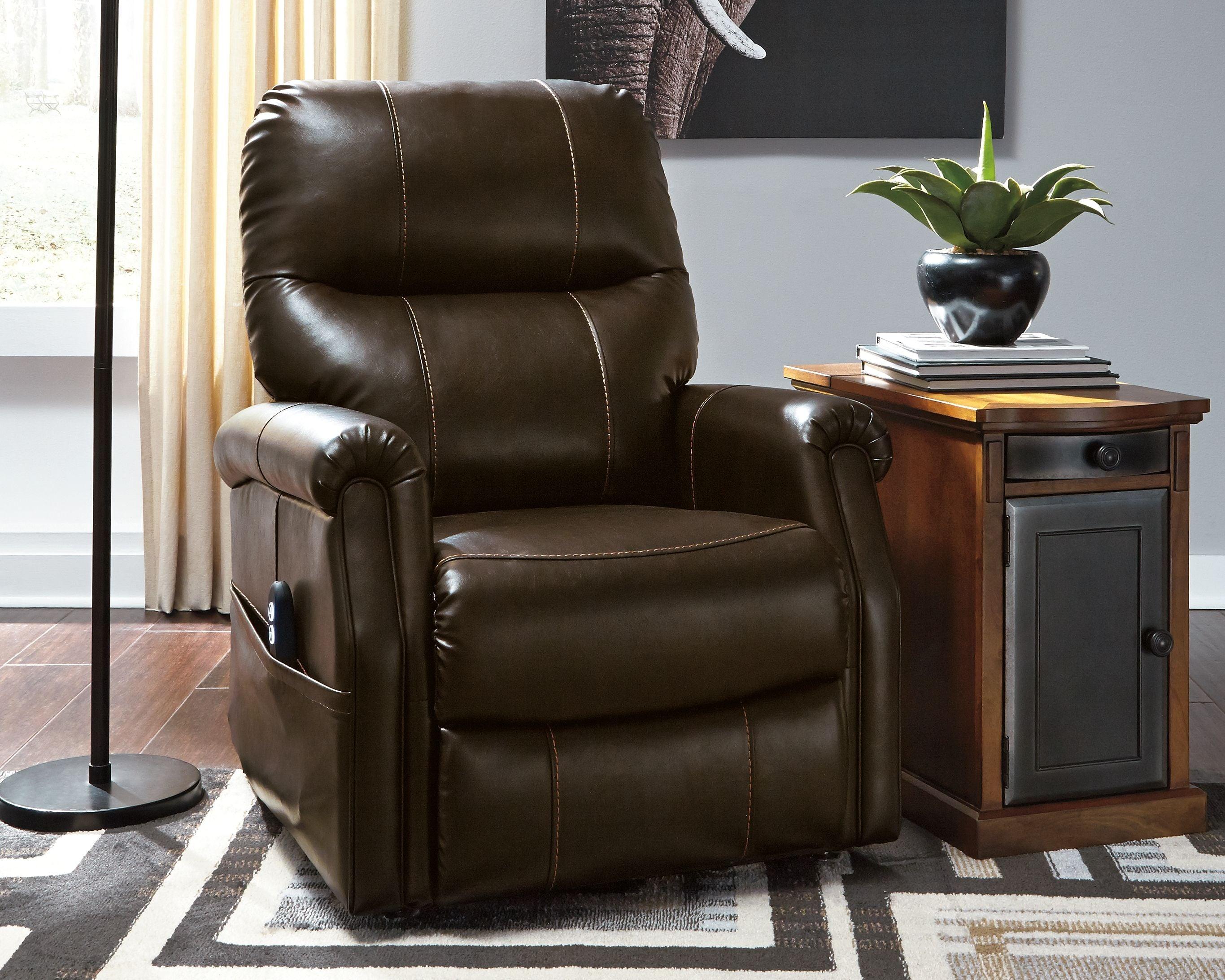 Ashley Furniture - Markridge - Power Lift Recliner - 5th Avenue Furniture