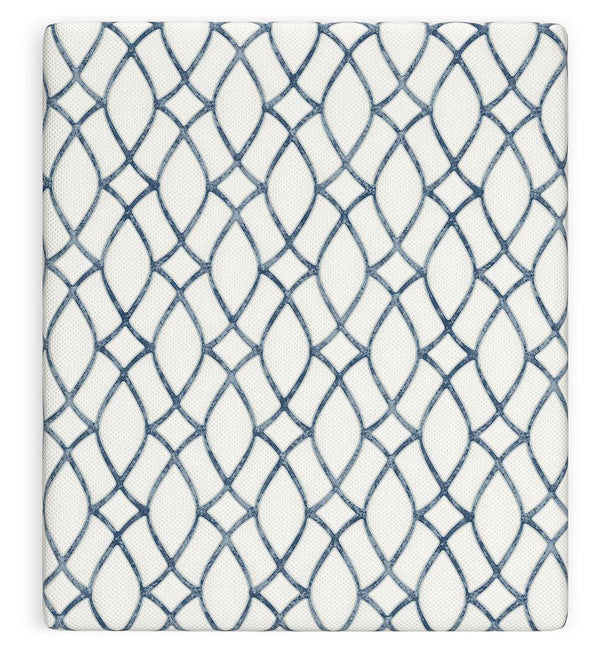 Sierra Sleep® by Ashley - 12 Inch Chime Elite 2.0 - White / Blue - California King Mattress - 5th Avenue Furniture