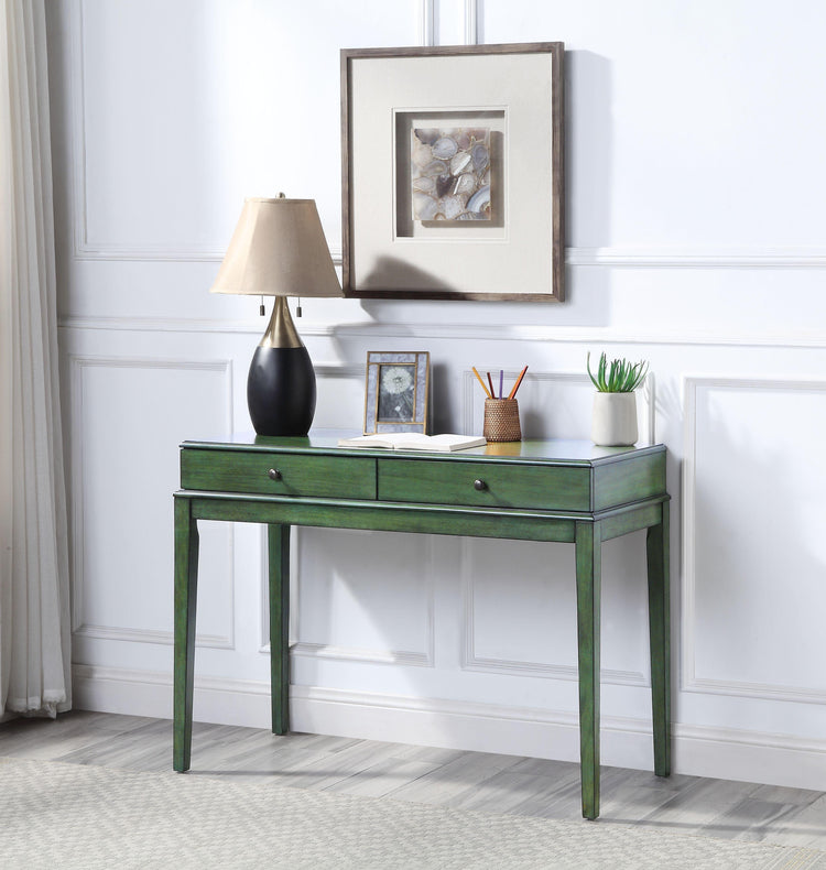 ACME - Manas - Writing Desk - Antique Green - 5th Avenue Furniture