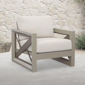 Steve Silver Furniture - Dalilah - Patio Arm Chair - Gray - 5th Avenue Furniture