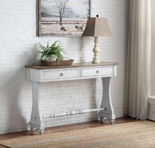 ACME - Carminda - Console Table - White - 5th Avenue Furniture