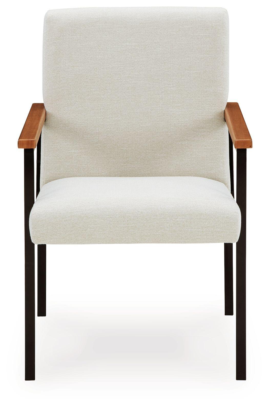 Signature Design by Ashley® - Dressonni - Brown - Dining Upholstered Arm Chair (Set of 2) - 5th Avenue Furniture