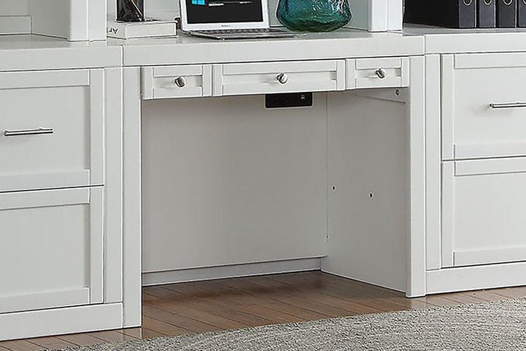 Parker House - Catalina - Library Desk - Cottage White - 5th Avenue Furniture