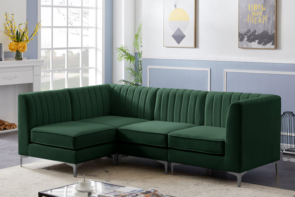 Meridian Furniture - Alina - 4 Pc. Sectional - 5th Avenue Furniture