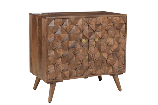 Steve Silver Furniture - Veneto - Accent Cabinet - Dark Brown - 5th Avenue Furniture