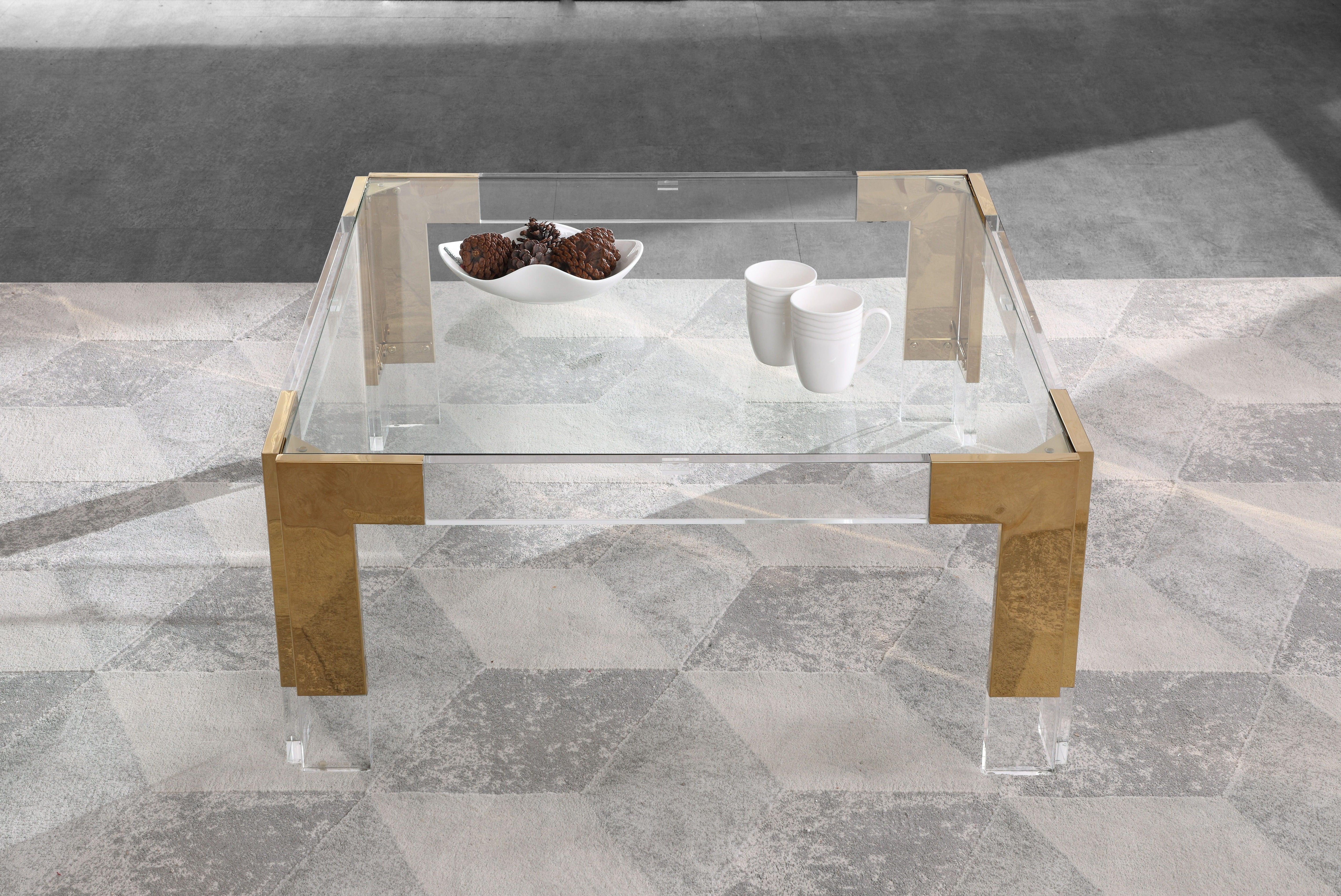 Meridian Furniture - Casper - Square Coffee Table - 5th Avenue Furniture