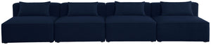 Meridian Furniture - Cube - Modular Sofa Armless 4 Seats - 5th Avenue Furniture