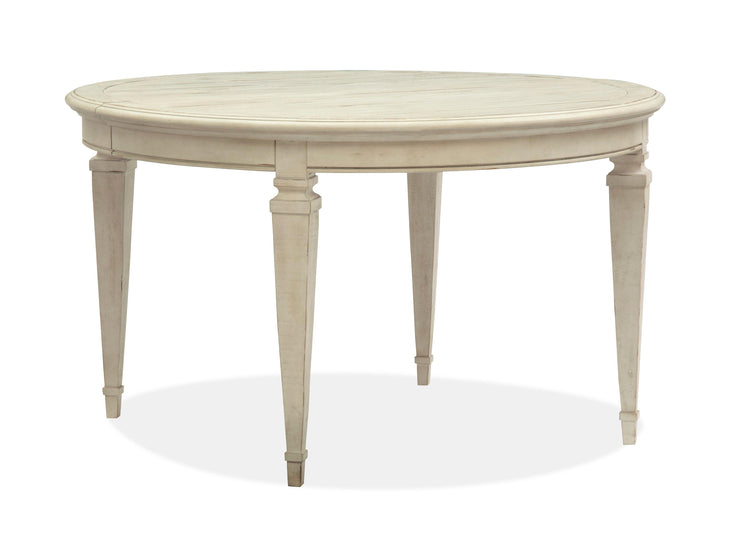Magnussen Furniture - Newport - Round Dining Table - Alabaster - 5th Avenue Furniture
