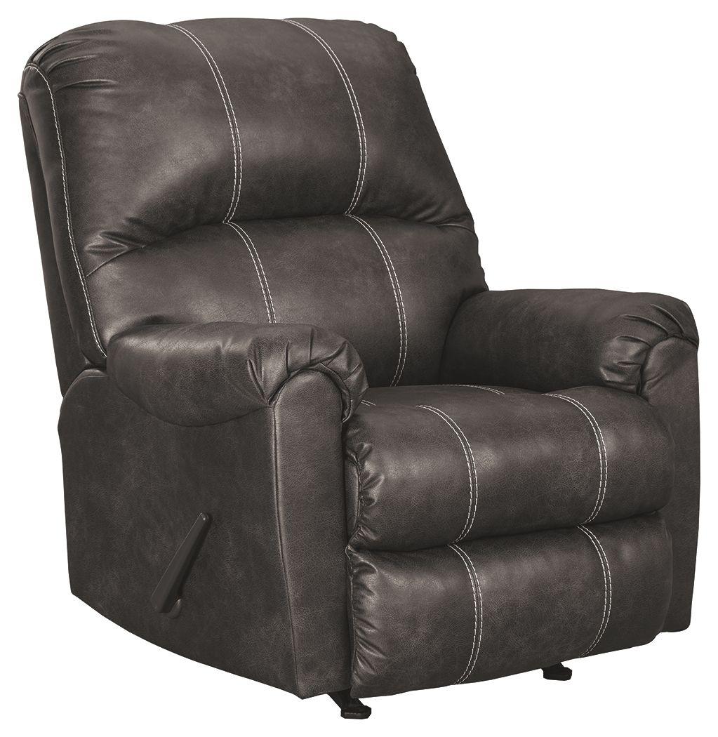 Ashley Furniture - Kincord - Midnight - Rocker Recliner - 5th Avenue Furniture