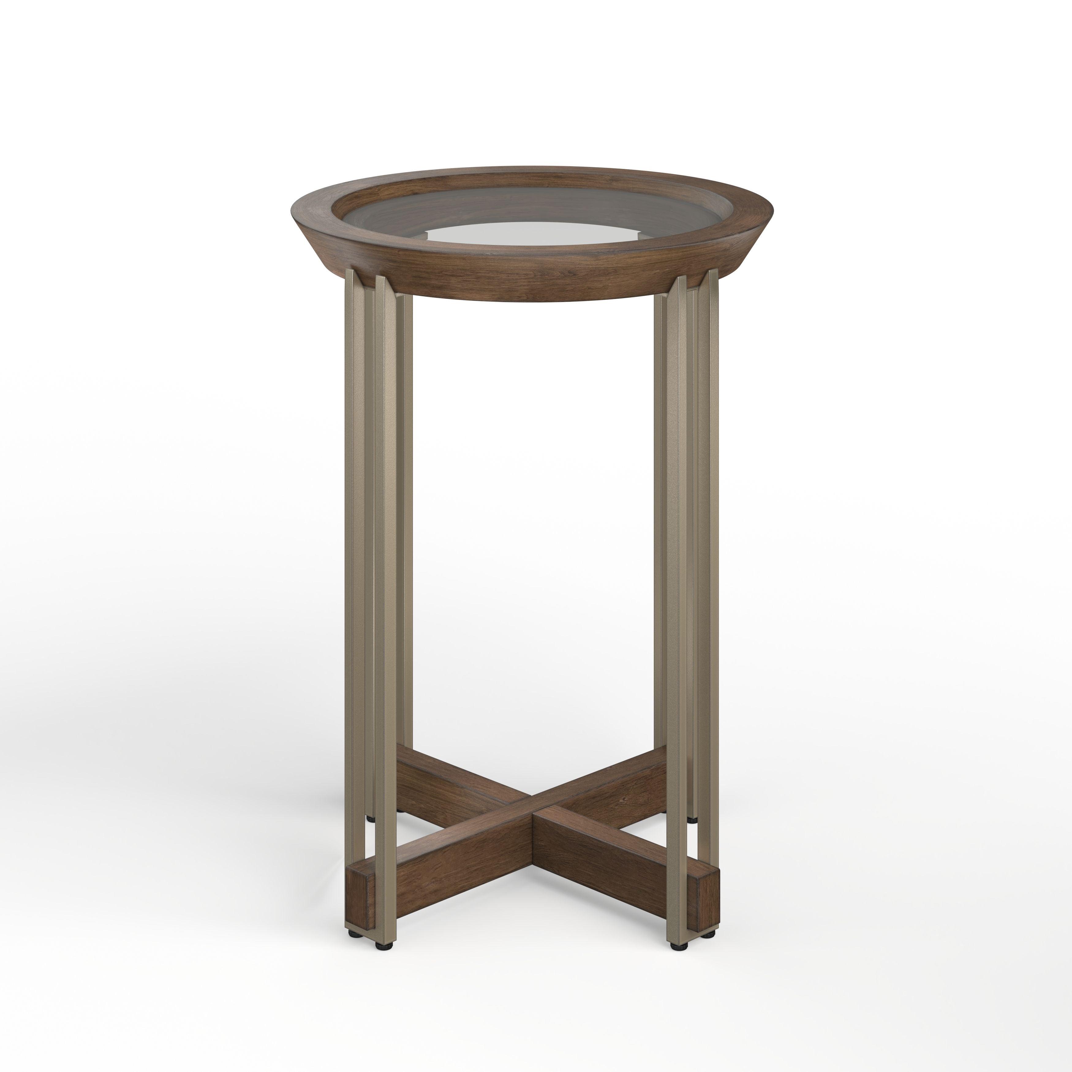 Magnussen Furniture - Elora - Round Accent Table - Walnut - 5th Avenue Furniture