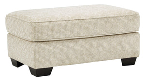 Ashley Furniture - Haisley - Ivory - Ottoman - 5th Avenue Furniture