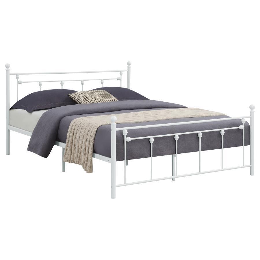 CoasterEveryday - Canon - Metal Slatted Headboard Platform Bed - 5th Avenue Furniture